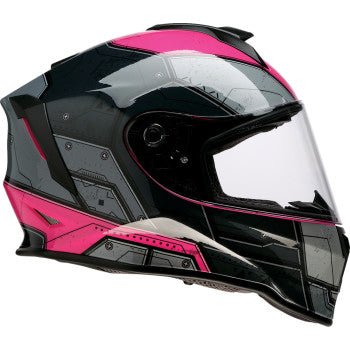 Z1R Youth Warrant 2.0 Helmet - Sentinel - Black/Pink