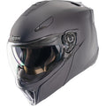 ICON Threshold Solid Modular Motorcycle Helmet - Matte Black