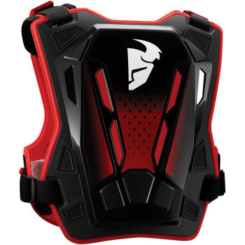 Thor Guardian MX Roost Deflector - Red/Black, Flo Green - 2701-0864