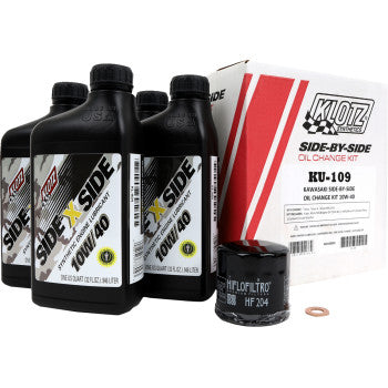 Klotz Oil Oil Change Kit - Kawasaki - 10W-40 - KU-109