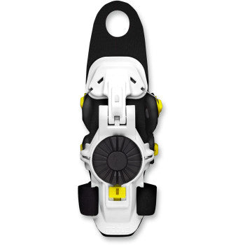 Mobius X8 Wrist Brace - White/Acid Yellow - 6010111