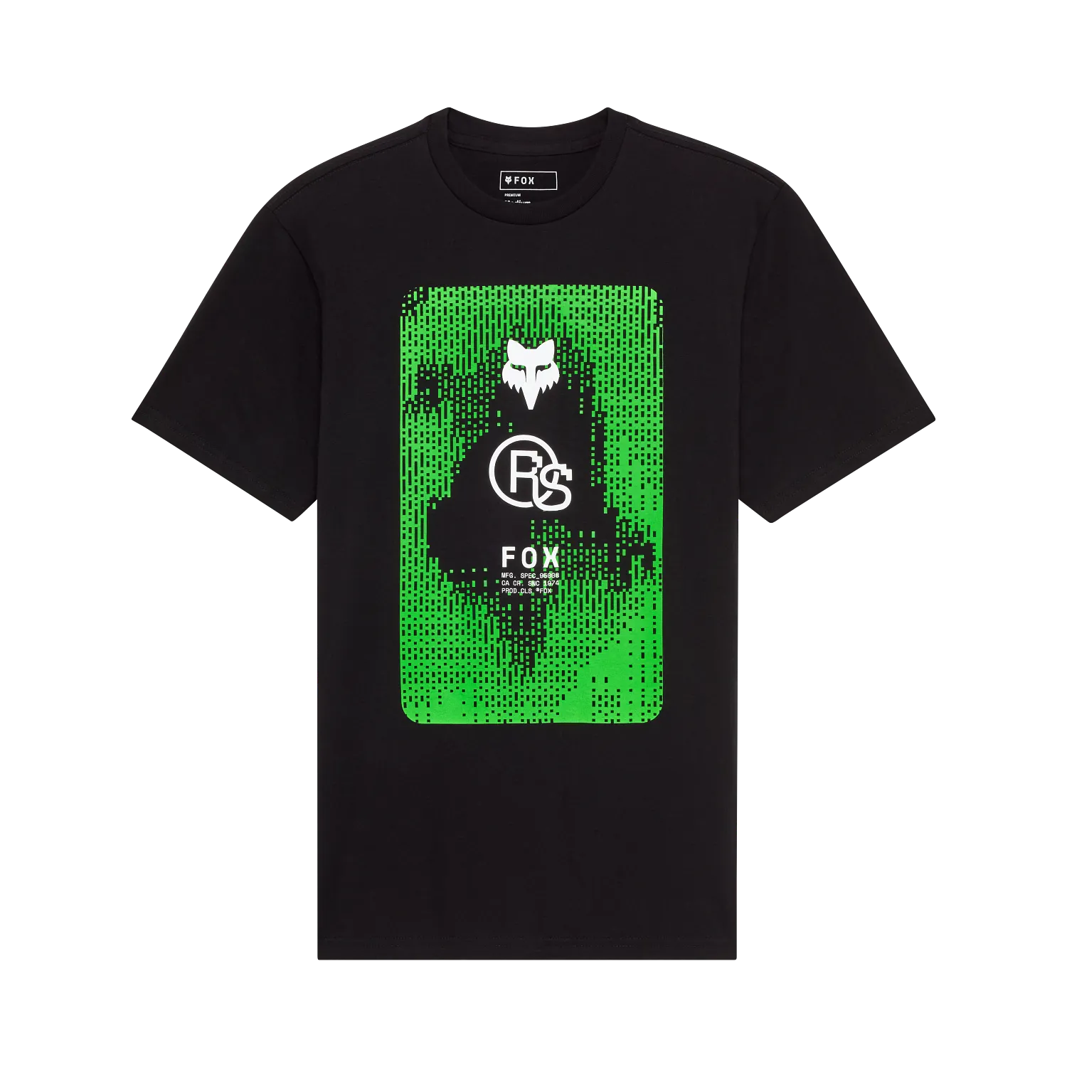 2025 FA- FOX RS SS PREM TEE [BLK]
