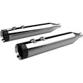 Khrome Werks 4-1/2" HP-Plus Slip-On Mufflers for Select Harley-Davidson Touring / Tri Glide / Freewheeler Models - Chrome Turbine Tip - 202795