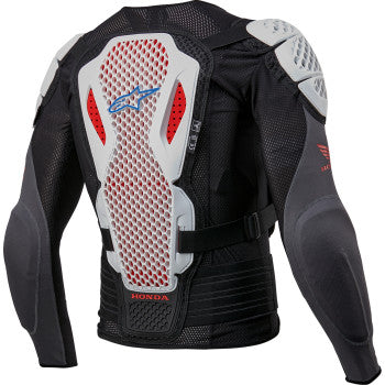Alpinestars Honda Bionic Plus v2 Protection Jacket - Black/White/Blue/Bright Red - 6506023-1272