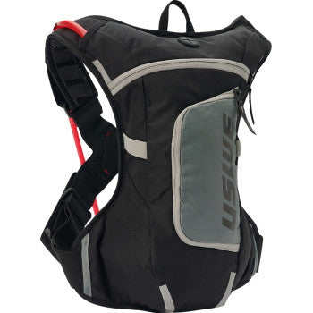 Uswe Moto Hydration Pack - 4L - Black/Gray - 2043401