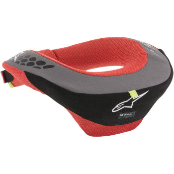 Alpinestars Youth Sequence Neck Roll - Black/Red - 6741018-13-LXL