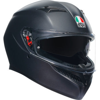 AGV K3 Motorcycle Helmet - Matte Black - 0101-15518