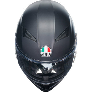 AGV K3 Motorcycle Helmet - Matte Black - 0101-15518