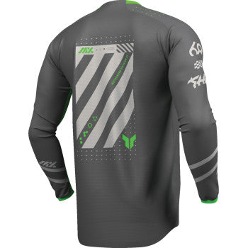 Thor Launchmode Futura Jersey - Charcoal/Green