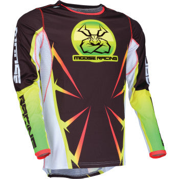 Moose Offroad Agroid Jersey - Black/Yellow/White