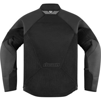 Icon Mesh AF™ Leather Jacket - Black