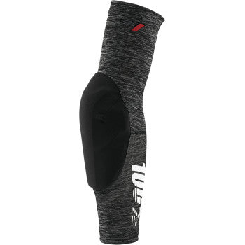100% Teratec Elbow Guards - Heather Gray/Black