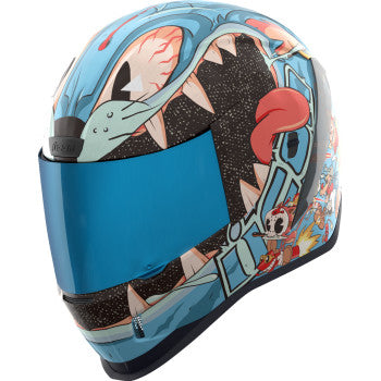 ICON Airform 9 Lives MIPS Motorcycle Helmet - Blue