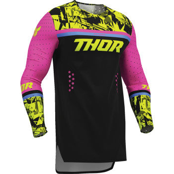 Thor Sportmode Punk'd Jersey - Black/Fuchsia