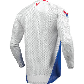 Thor Launchmode Air Darkside Jersey - White/Blue