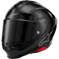 Alpinestars Supertech R7 22.06 Solid Motorcycle Helmet - Gloss Black - 0101-19002