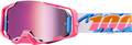 100% Armega Hiper Goggle - Lefreak Hiper Pink Mirror Lens - 50003-10022