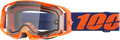 100% Armatic Enduro Moto Goggle - Neon Orange Clear - 50070-10003