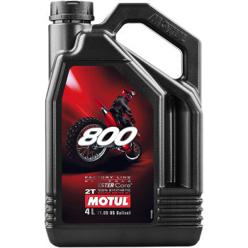 Motul 800 2T Off-Road Synthetic Oil - 4L - 104039