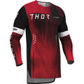 Thor Sportmode Vanish Jersey - Black/Red