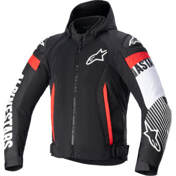 Alpinestars Zaca Air Jacket - Black/White/Red Fluo - 3306423-1231