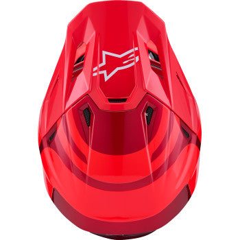 Alpinestars SM7 Core Motorcycle Helmet - Gloss Red - 0110-9274