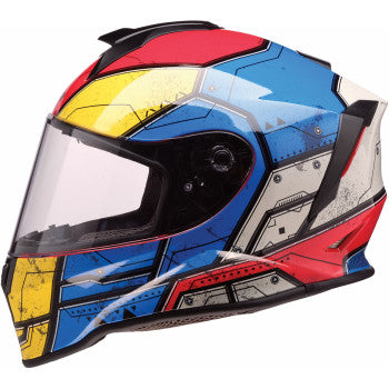 Z1R Youth Warrant 2.0 Helmet - Sentinel - Blue/Yellow