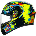 AGV K3 Rossi Winter Test 2019 Helmet – Large – 0101-15475 / 2118381004003LK3