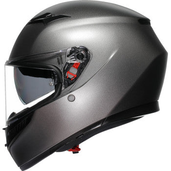 AGV K3 Mono Motorcycle Helmet - Matte Luna Gray