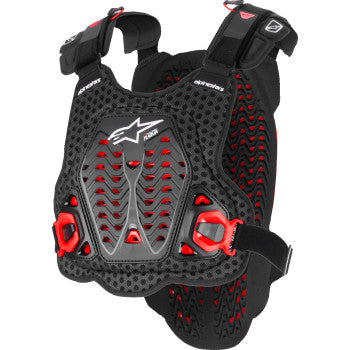 Alpinestars A-5 Plasma Chest Protector - M/L - Black/Red/White - 6700825-132-M/L