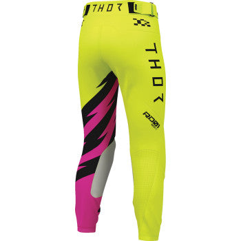 Thor Youth Launchmode Shockie Pants - Acid/Fuchsia