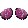 Alpinestars GP Plus Knee Sliders - Pink Fluo/White - 2840-0210