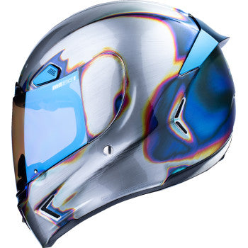 ICON Airframe Pro Reentry Motorcycle Helmet - Silver
