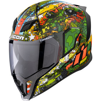 ICON Airflite GP23 Motorcycle Helmet - Green