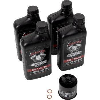 Klotz Oil Oil Change Kit - Indian Scout - 15W-60 - KH-120
