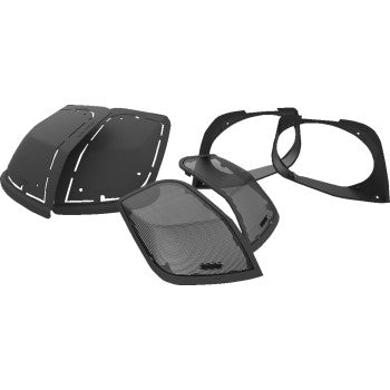 Hogtunes Cut-In Lid Kit - '14-'24 FLHT/FLHX/FLTR - RETRO LID-RM