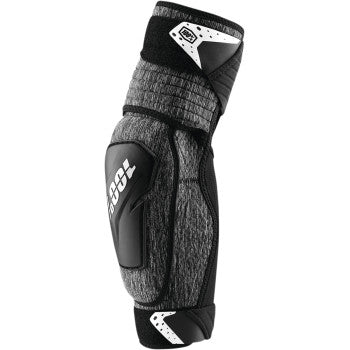 100% Fortis Elbow Guards - Heather Gray/Black - 70006-00004