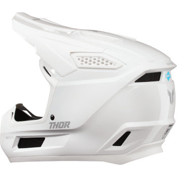 Thor Fleet Whiteout Motorcycle Helmet - Gloss White - 0110-9396
