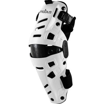 Mobius X8H Hybrid Knee Support - White/Black