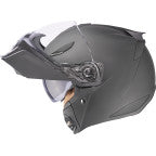 ICON Threshold Solid Modular Motorcycle Helmet - Matte Black