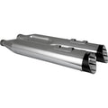 Vance & Hines Razorback 450 Slip-On Mufflers for Select Harley-Davidson Street Glide / Road Glide / Touring Models - Chrome - 17960