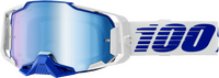 100% Armega Goggle - Blue w/Blue Mirror Lens - 50005-00031
