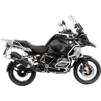 Leovince LV-12 R Slip-On Muffler for Select BMW R1200GS / R1250GS & Adventure Models - Black - 15310BU