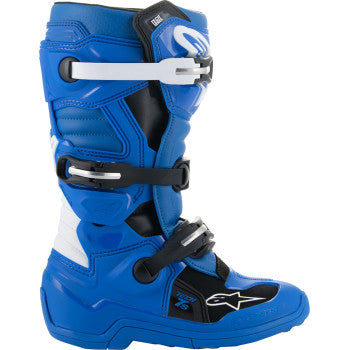 Alpinestars Youth Tech 7S Boots - Blue/Black/White - 2015017-712