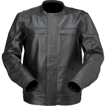 Z1R Justifier Leather Jacket - Black