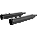 Khrome Werks 4-1/2" HP-Plus Slip-On Mufflers for Select Harley-Davidson Street Glide / Road Glide / Touring Models - Black Tracer Tip - 202840