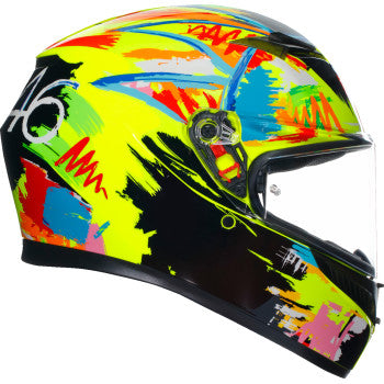 AGV K3 Rossi Winter Test 2019 Helmet – Large – 0101-15475 / 2118381004003LK3