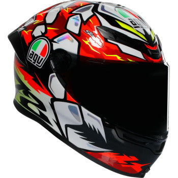 AGV K6 S Bezzecchi 2024 Motorcycle Helmet - 0101-18314
