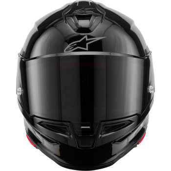Alpinestars Supertech R7 22.06 Solid Motorcycle Helmet - Gloss Black - 0101-19002