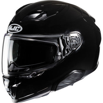 HJC F71 Solid Motorcycle Helmet - Black - 0101-19728